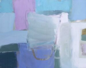 First Light. Abstract  Paintings by Sam Brooks. Oil on linen.