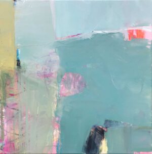 Beginnings. Abstract  Paintings by Sam Brooks. Oil on linen.