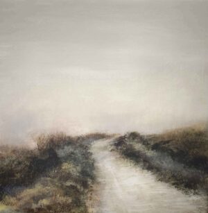 Ascending. Landscape  Paintings by Anna Boss. Acrylic & resin.