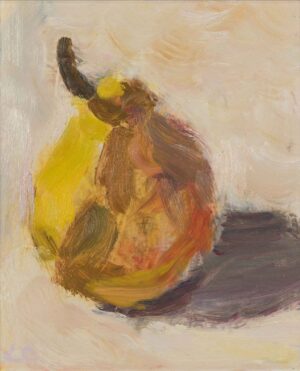 Roses in a White Jug.   Paintings by Lynne Cartlidge. Oil on board.