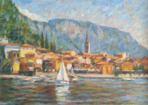 Varenna, Lake Como.   Paintings by Michael Bowman. .