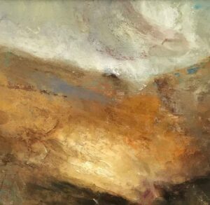 Old Gold Valley.   Paintings by Wendy McBride. Pastel.