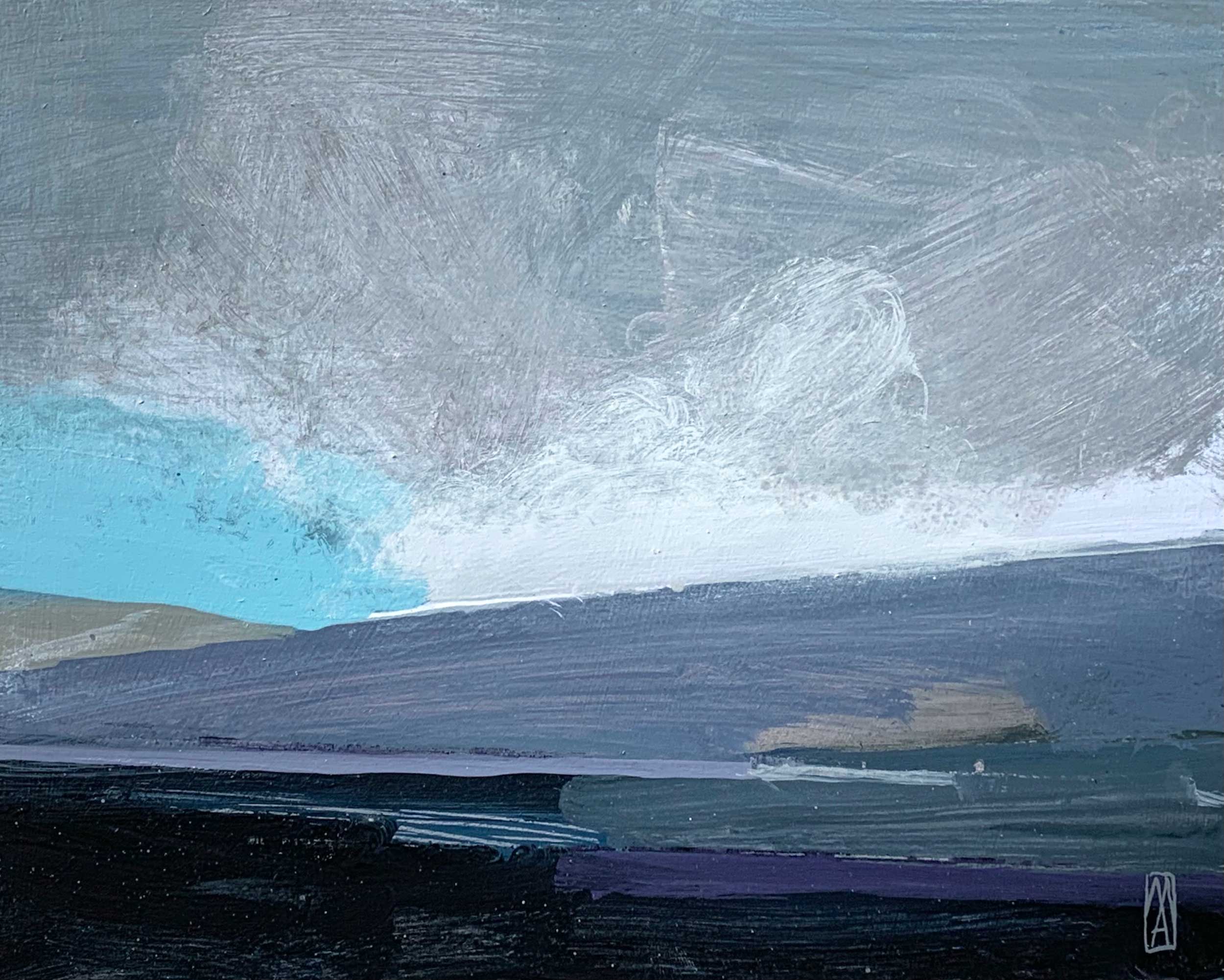 High Tor. Landscape Paintings by Malcolm Ashman. Acrylic on panel. High Tor. Landscape Paintings by Malcolm Ashman. Acrylic on panel.