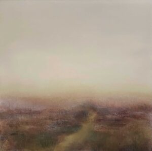 Moorland. Landscape  Paintings by Anna Boss. Acrylic & resin.