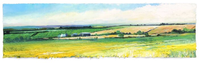 Summer River. Dartmoor Devon Paintings by David Morgan. Oil on board. Summer River. Dartmoor Devon Paintings by David Morgan. Oil on board.
