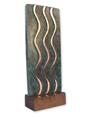 Que Sera. Abstract  Sculpture by Uncategorised. Bronze.