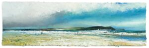 Hawthorn. Devon Landscape Paintings by David Morgan. Oil on board.