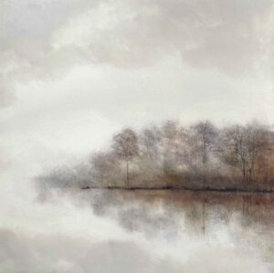 Morning Cover. Landscape  Paintings by Anna Boss. Acrylic & resin.