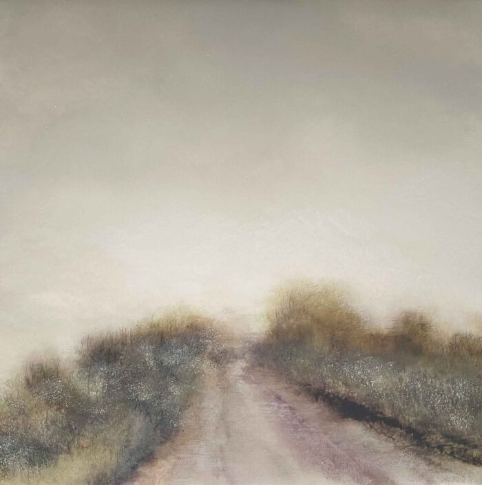 Morning Cover. Landscape  Paintings by Anna Boss. Acrylic & resin.