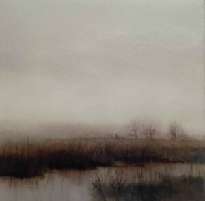 Morning Cover. Landscape  Paintings by Anna Boss. Acrylic & resin.