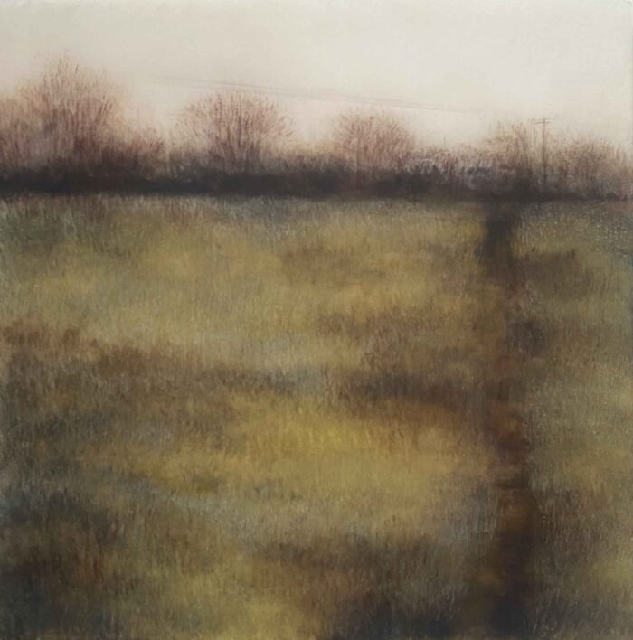 Winter Morning. Landscape  Paintings by Anna Boss. Acrylic & resin.