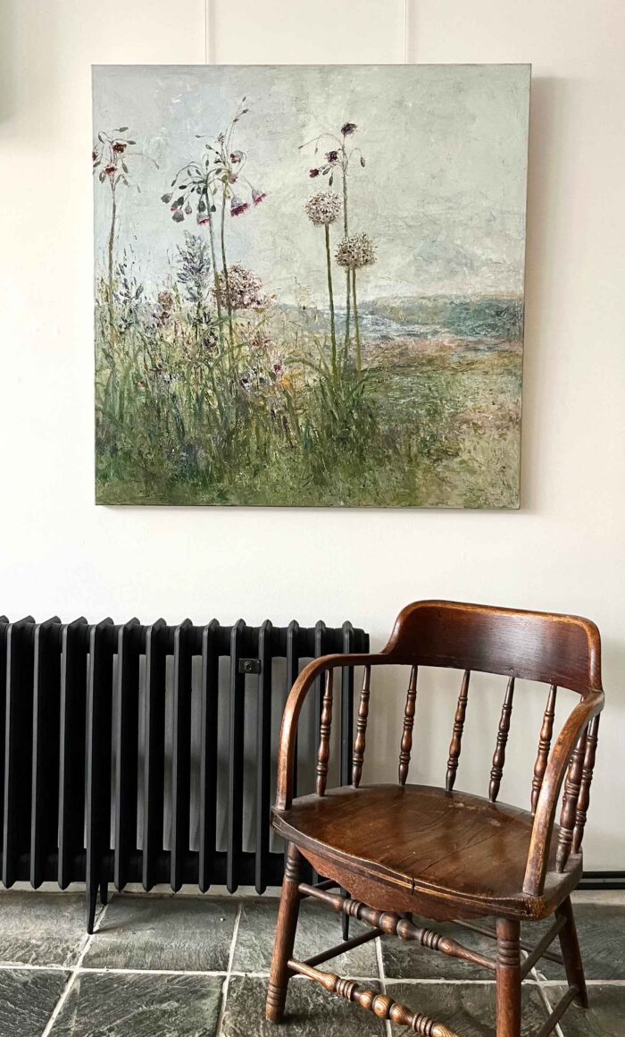 Sicilian Honey Garlic & Black Garlic. Cornwall Seascape Paintings by Ellen Watson. Mixed media on canvas. Sicilian Honey Garlic & Black Garlic. Cornwall Seascape Paintings by Ellen Watson. Mixed media on canvas.