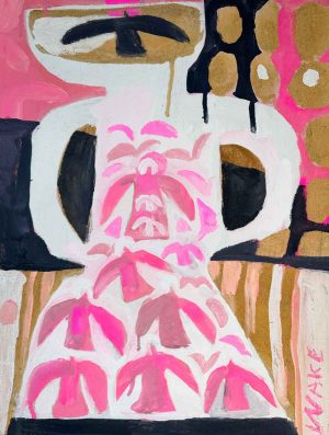 Favourite Builders Tea Ceremony. Still Life Abstract Paintings by Uncategorised. Oil on canvas.