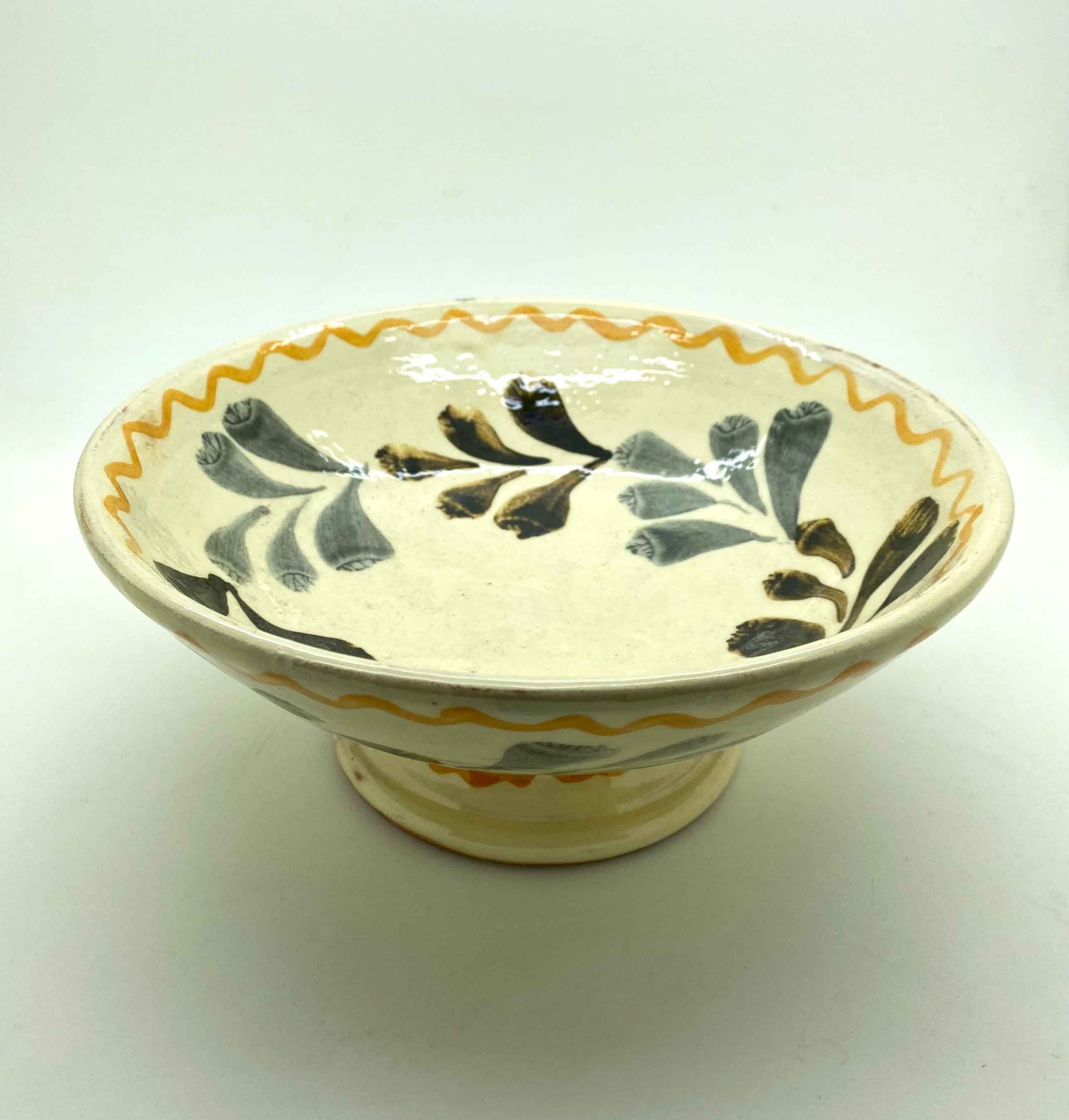 Footed Bowl (9).   Ceramics by James Burnett-Stuart. Earthenware.
