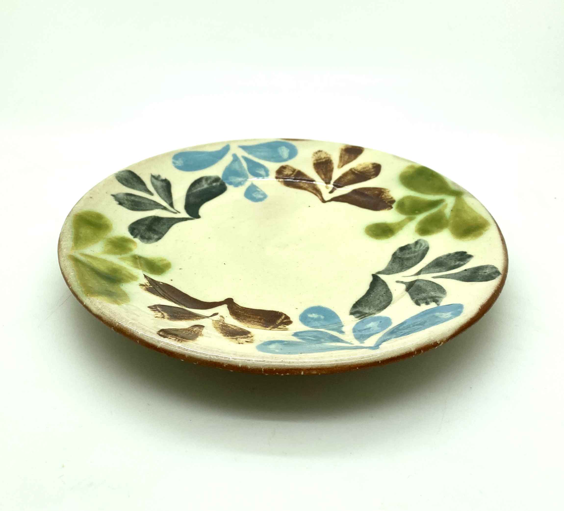 Side Plate (2).   Ceramics by James Burnett-Stuart. Earthenware.