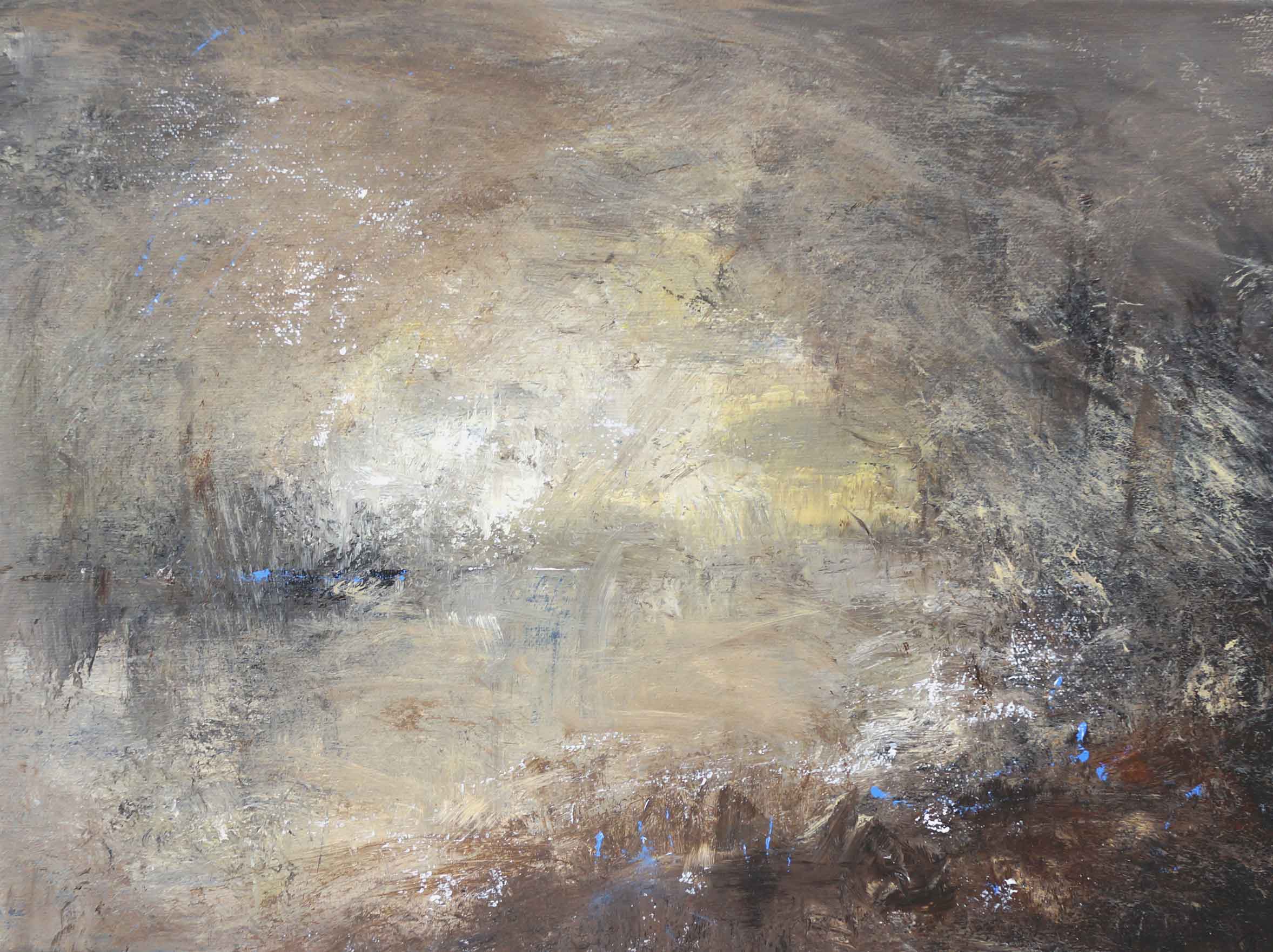 River Exe Estuary, Early Morning. Landscape  Paintings by James Tatum. Acrylic and oil on canvas.