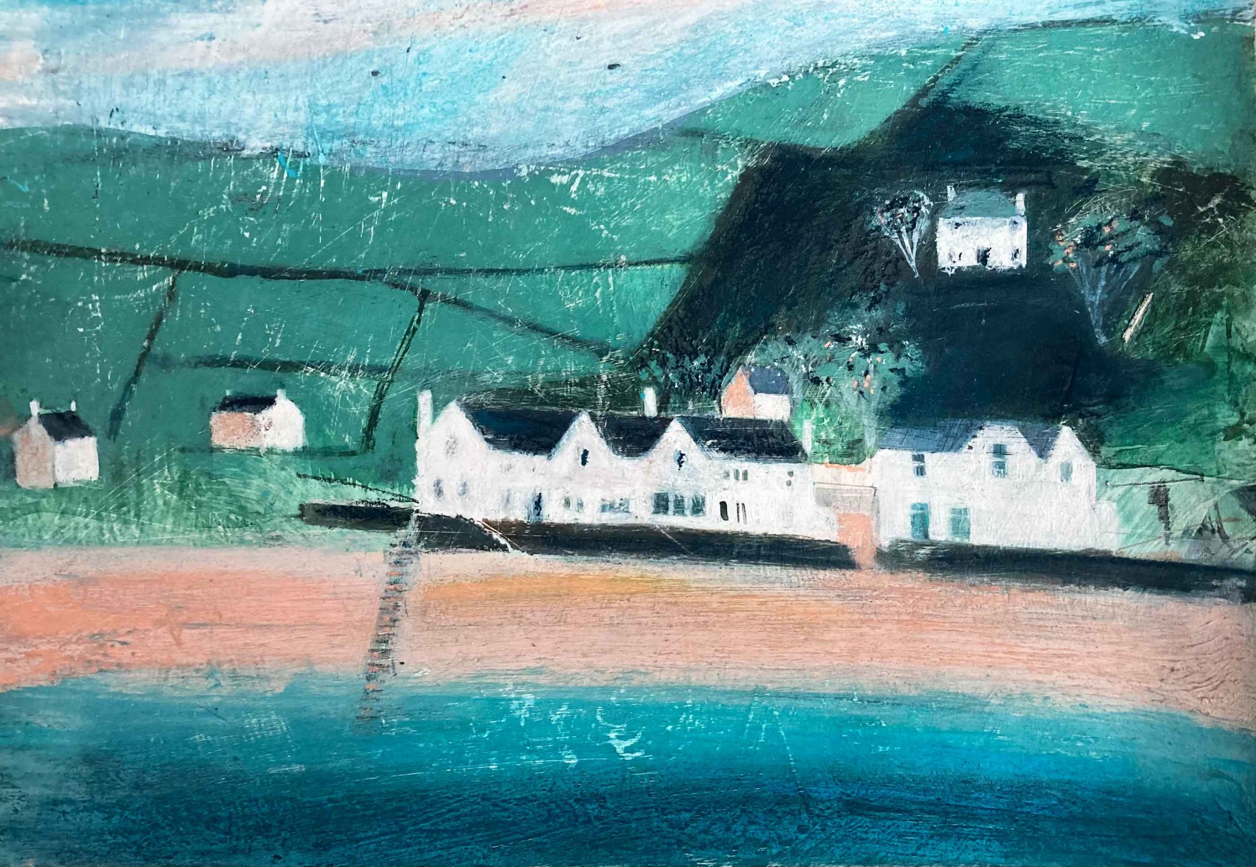 From Salcombe (unframed). Landscape Devon Paintings by Jane Askey. Oil on paper. From Salcombe (unframed). Landscape Devon Paintings by Jane Askey. Oil on paper.