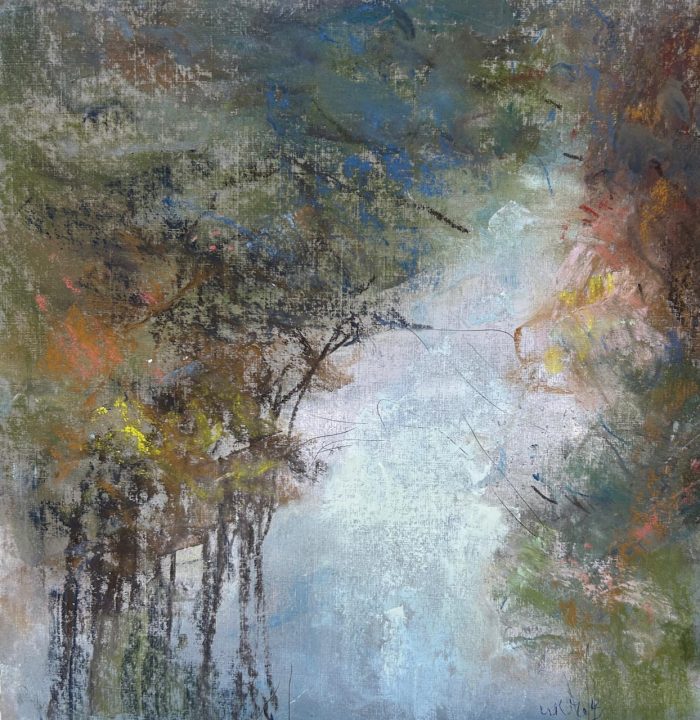 Wood Notes. Landscape  Paintings by Wendy McBride. Pastel.