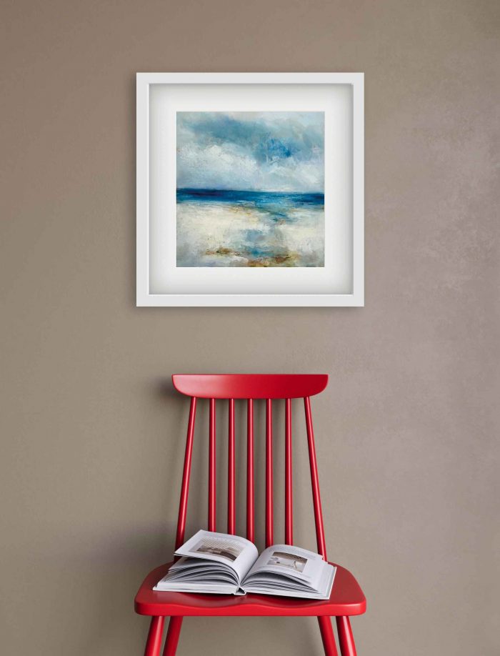 Another Day. Seascape Devon Paintings by Wendy McBride. Pastel.