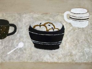 Tea for Two. Still Life Interiors Paintings by Sarah Bowman. .