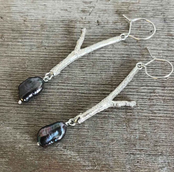 Tiny Heart Studs (48). Jewellery by Holly Belsher. Silver. Tiny Heart Studs (48). Jewellery by Holly Belsher. Silver.