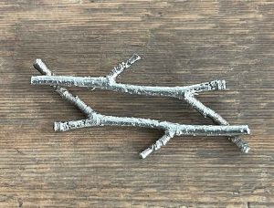 Silver Twig (33).   Jewellery by Holly Belsher. Silver.