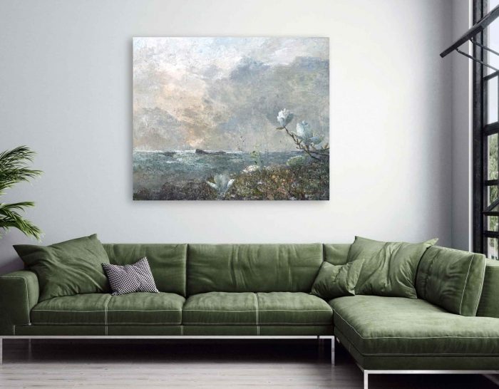 Pink & Purple Magnolias, South Coast. Landscape Seascape Paintings by Ellen Watson. Mixed media on canvas. Pink & Purple Magnolias, South Coast. Landscape Seascape Paintings by Ellen Watson. Mixed media on canvas.