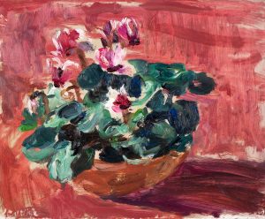 Two Pears.   Paintings by Lynne Cartlidge. Oil on board.