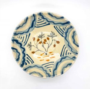 Shallow Pasta Bowl (4).   Ceramics by James Burnett-Stuart. Earthenware.