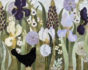 Forest Walk, Provence. European Landscape Paintings by Sarah Bowman. Oil on board.