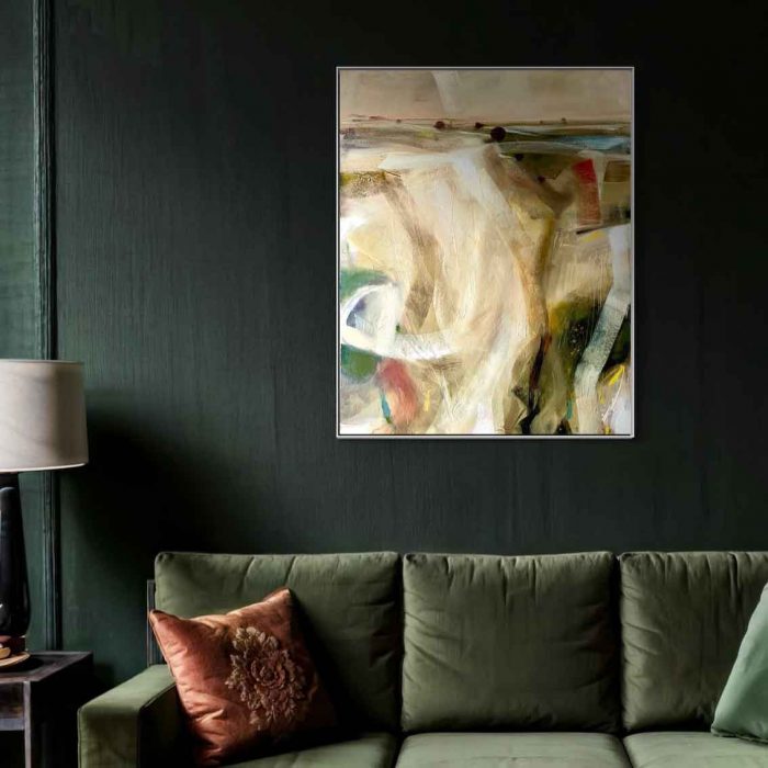 Primal Ways. Landscape Abstract Paintings by Tamara Williams. Mixed media on canvas.