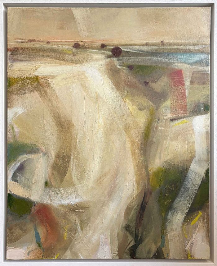 Primal Ways. Landscape Abstract Paintings by Tamara Williams. Mixed media on canvas.