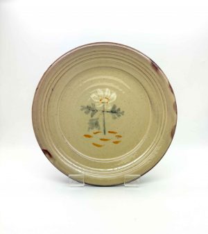 Small Plate (D).   Ceramics by James Burnett-Stuart. Earthenware.