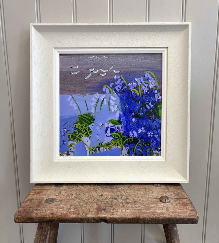 Penwith Bluebells. Birds & Animals Landscape Paintings by Emma Dunbar. Acrylic on board.